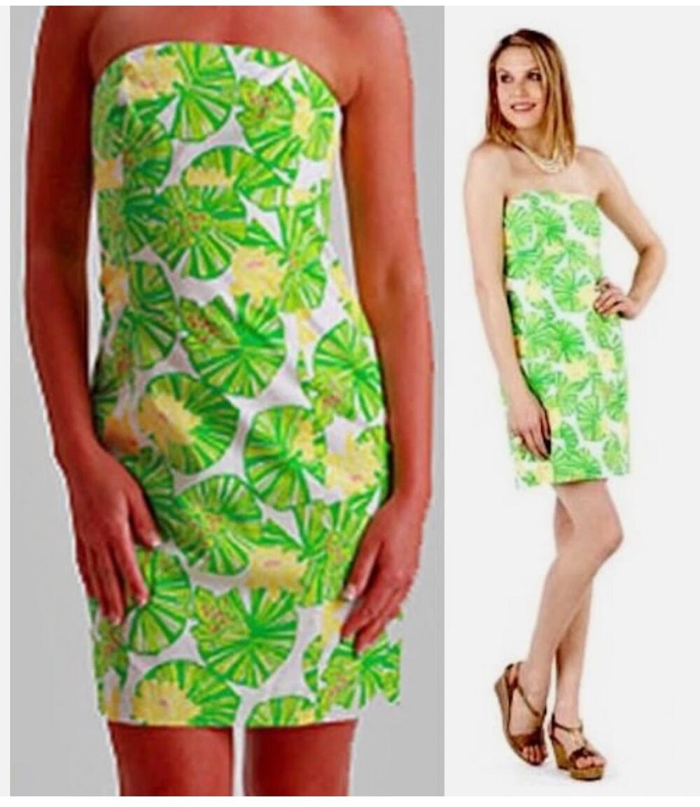 Lilly Pulitzer Franco Dress "Hip Hop Hooray" Size 10